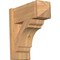 Ekena Millwork Olympic Smooth Arts and Crafts Outlooker, Western Red Cedar, 7 1/2"W x 18"D x 18"H OUT08X18X18OLY03SWR - alternate 1